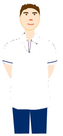 Image of physiotherapists uniform