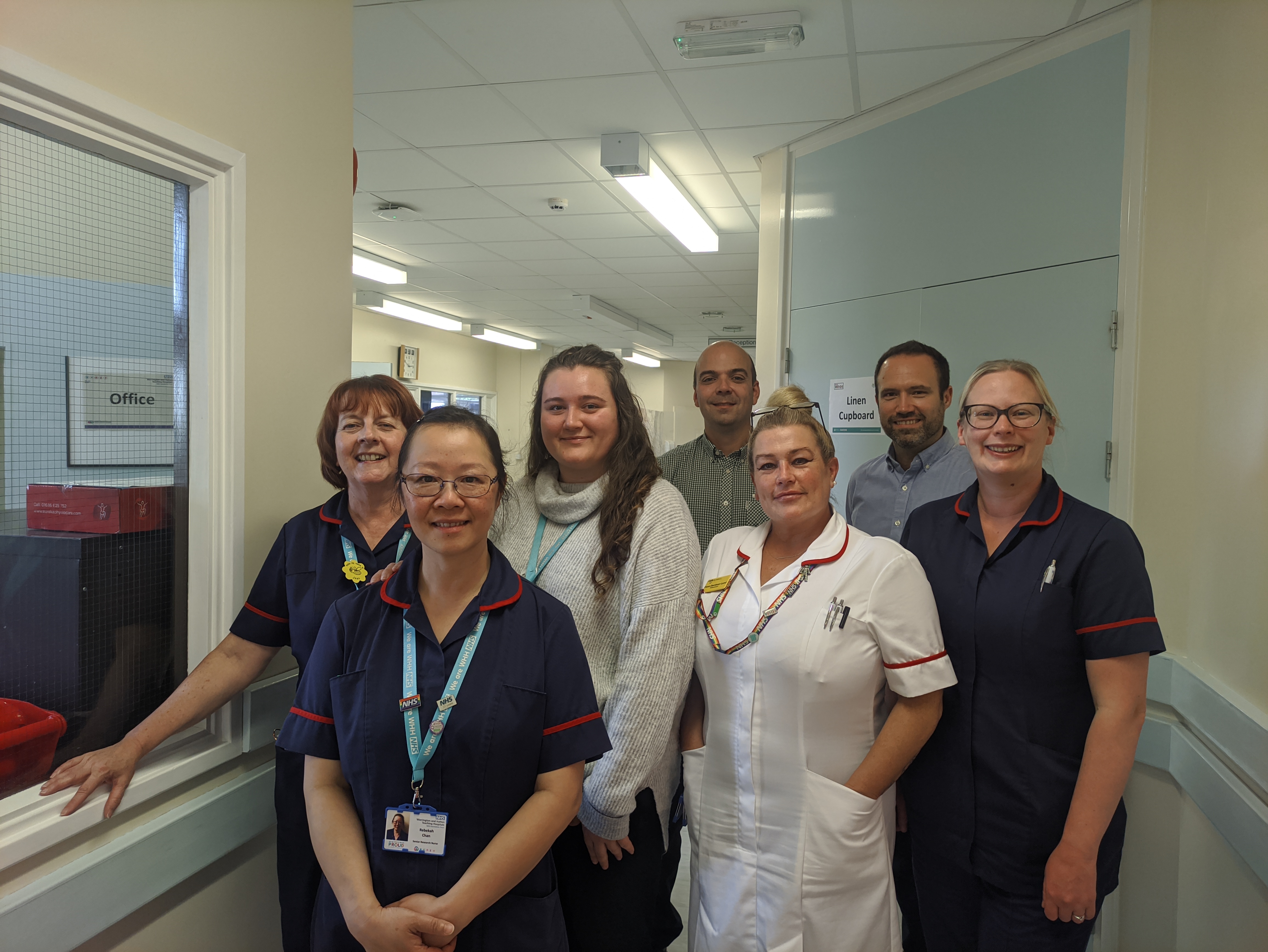 Members of the Research and Development team at WHH