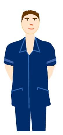 Image of patient flow team uniform