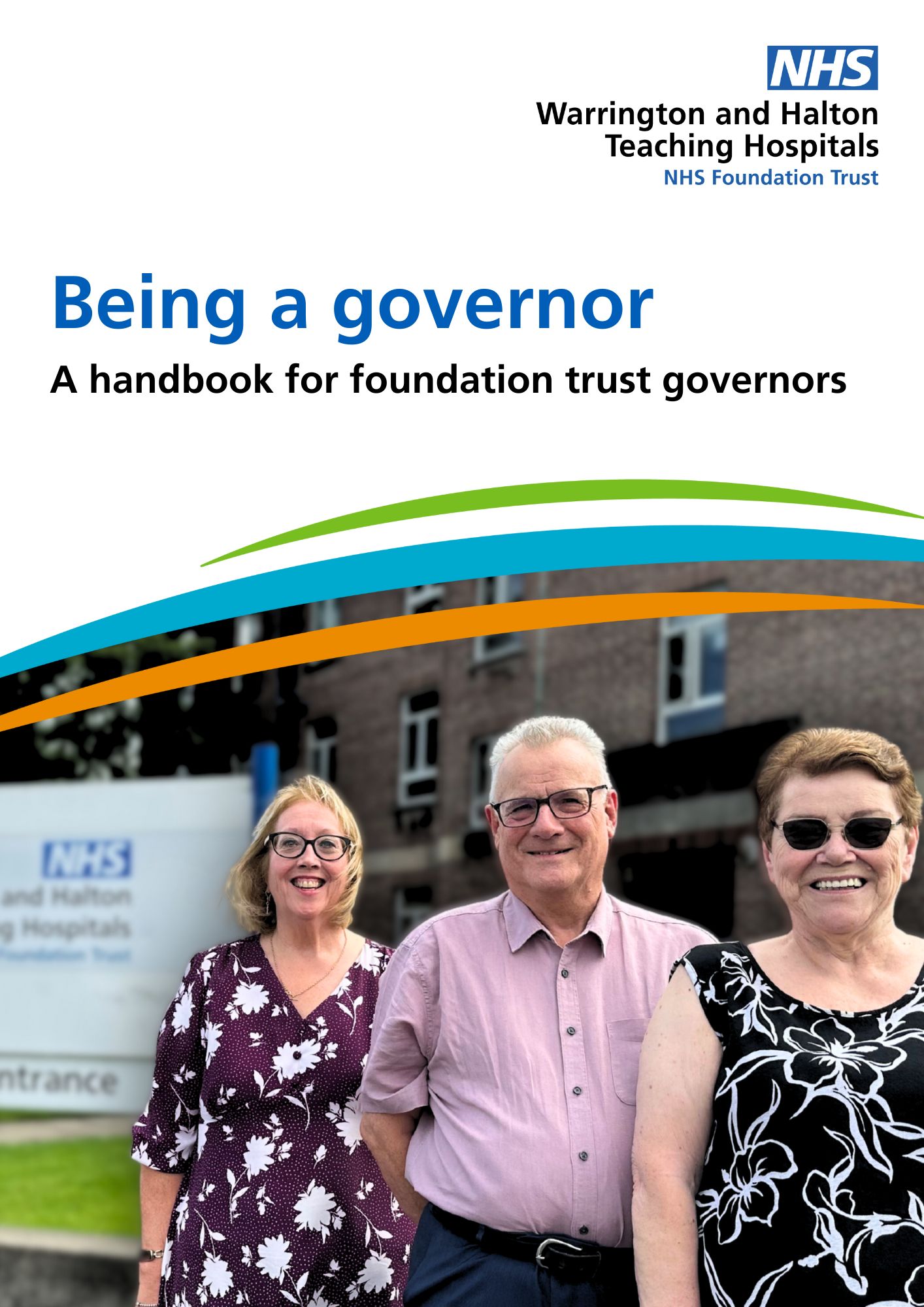 Image of the front cover of our 'Being a Governor' handbookj