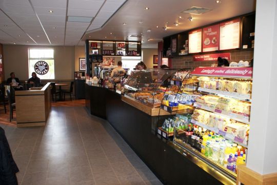 Image of the costa coffee shop