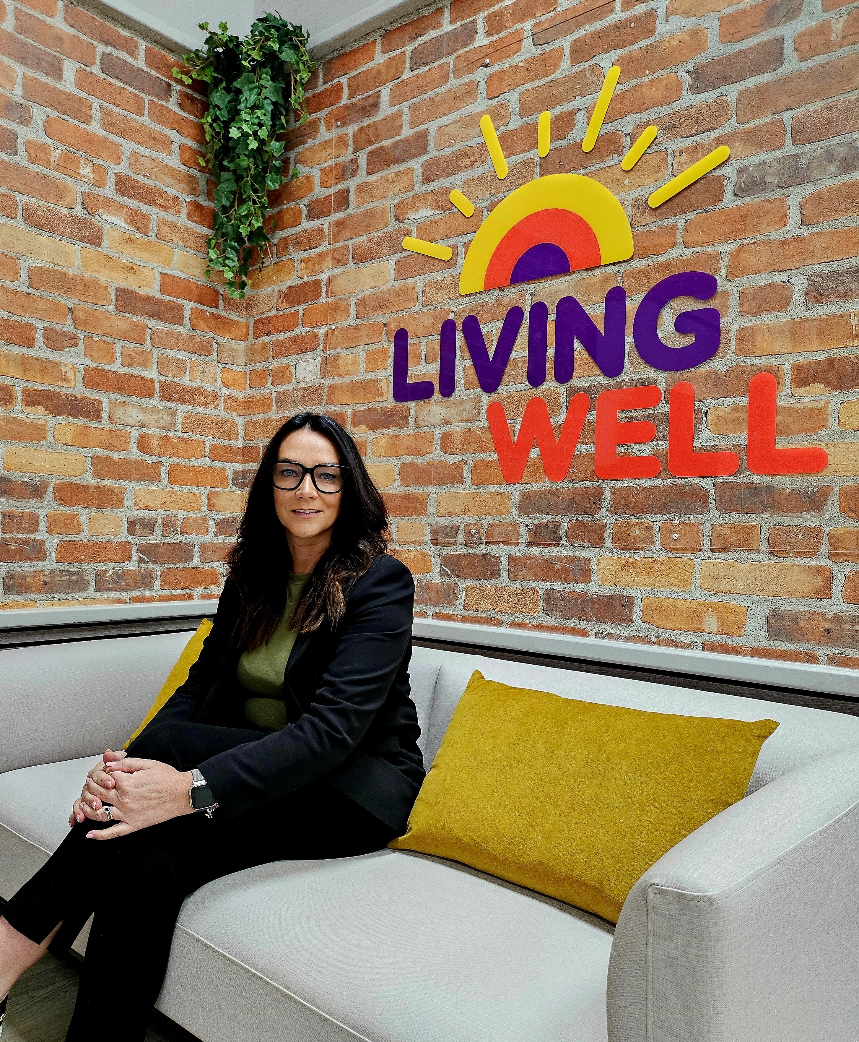 Emma Whaley, General Manager Living Well Hub, pictured in the new facility on Horsemarket Street, Warrington.