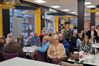 Photo of the Dementia Cafe at the Living Well Hub