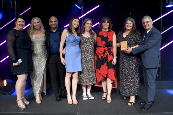 Image of the winners of the People's Choice Award from the WHH Thank You Awards for 2023 to 2024